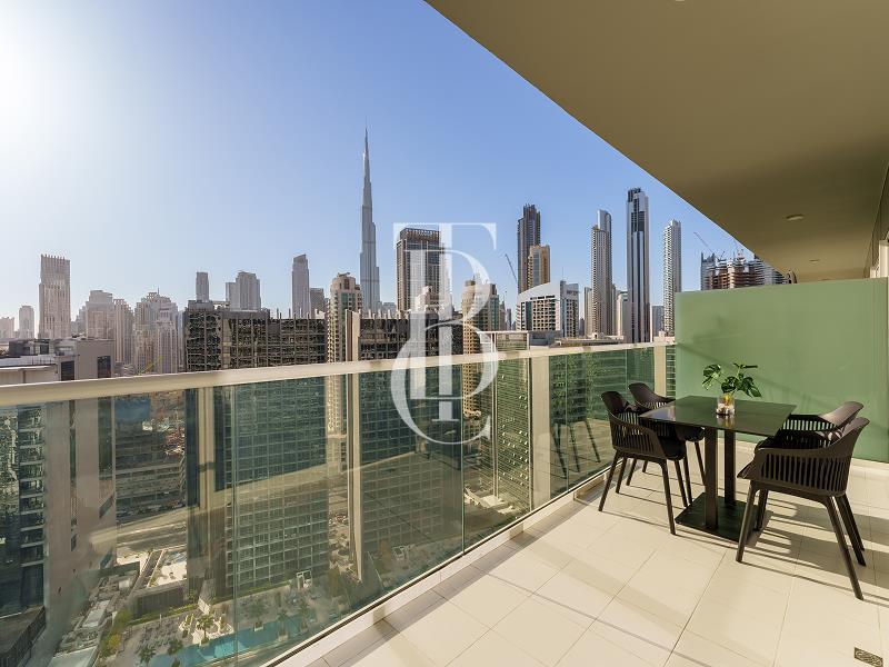 Fully Furnished | High Floor | Burj Views